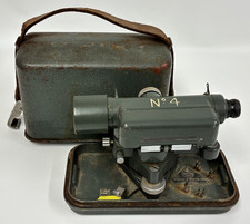 VINTAGE HILGER & WATTS THEODOLITE DUMPY METAL CASE SURVEYING UNTESTED