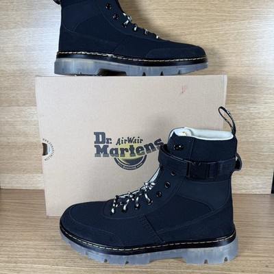 Dr. Martens Herren Stiefel Gr. 12 UK Combs Tech Iced Freizeit/Bikerstiefel schwarz - NEU