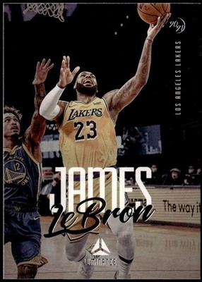 2020-21 Panini Chronicles #152 LeBron James Luminance E1