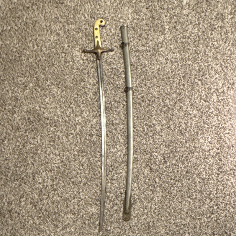 Marine Officer Mameluke Sword Named to George Sower 1936–1979