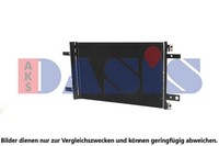 AKS Dasis Kondensator Klimaanlage 062025N FüR Toyota Proace Bus D4D MDZ2 MDZ9 2