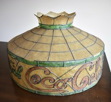 Coca Cola 1970s Lampshade Vintage Light Fixture Acrylic
