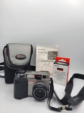 Olympus Camedia C-3000 Zoom 3.3MP Digital Camera CLA-1 Adapter Manual Untested