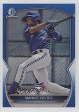 2023 Bowman Chrome Prospects Blue Refractor 103/150 Manuel Beltre #BCP-79 09wc