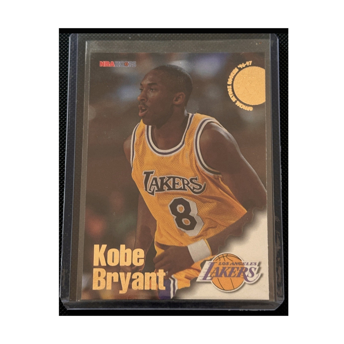 Kobe Bryant Rookie SkyBox 1996-97 NBA Hoops #281 Los Angeles