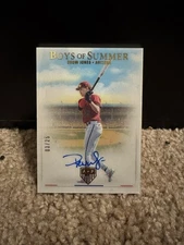 2023 Panini Boys of Summer Druw Jones Auto /25 Chronicles Diamondbacks #BOS-DJ