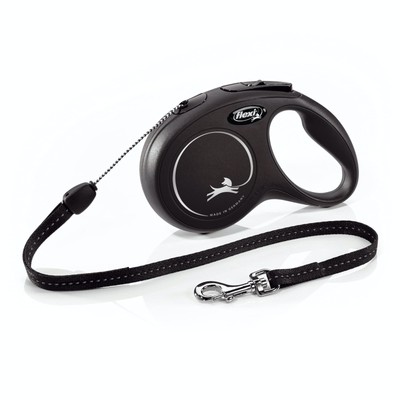 FLEXI New Classic Cord Retractable Dog Leash for Small Dogs up to 33 lbs. –