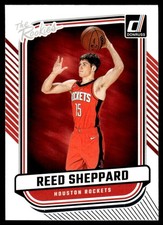 2024-25 Donruss The Rookies Reed Sheppard Rookie Houston Rockets #4