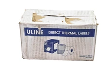 Uline S-7484 4x2 Direct Thermal Labels 4 Rolls Case Printer Shipping Barcode USA