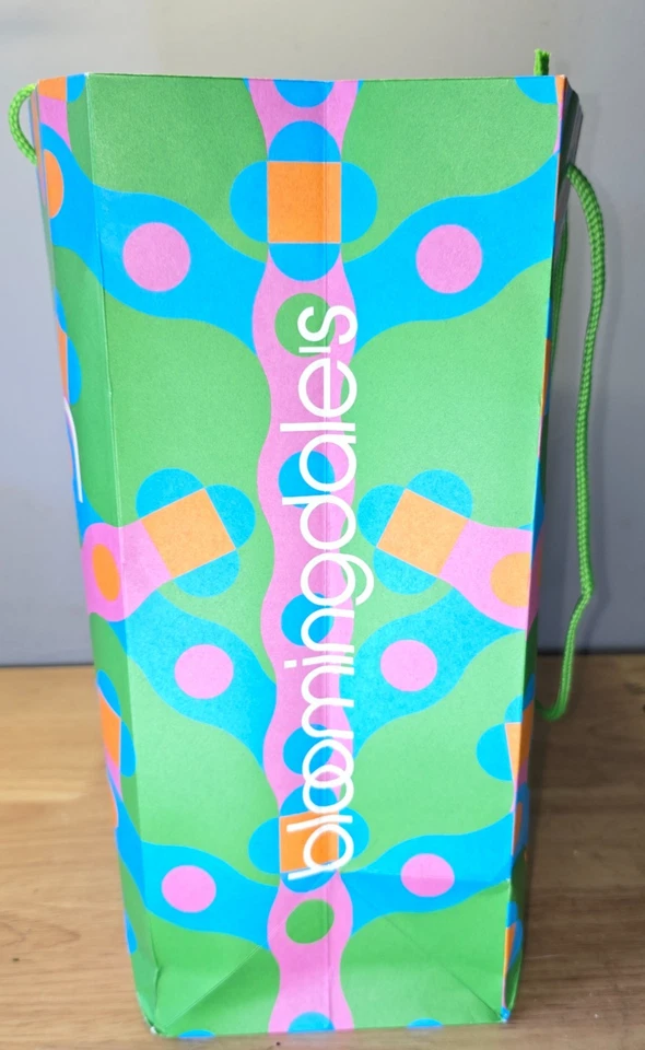 Bolso de Compras Bloomingdale’s Marrón Mediano Yinka Ilori Edición Limitada 13x10 Foto 2 de 4