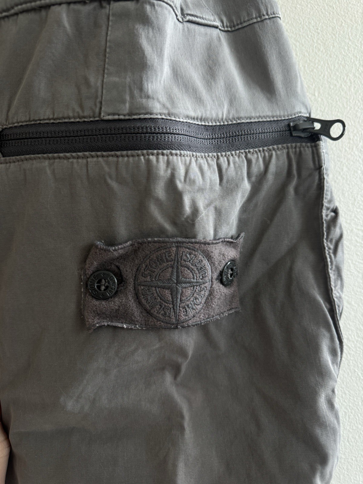 Stone Island Gray Cargo Pants thumbnail 3