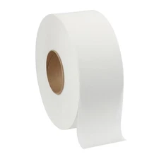 Pacific Blue Basic Jumbo Toilet Paper Continuous Roll 2 Ply 3.5 x 1000ft 8Rolls