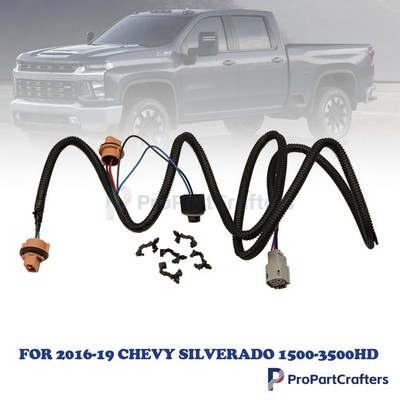 Passenger Side Tail Lamp Socket Harness For 2016-19 Chevy Silverado 1500-3500HD