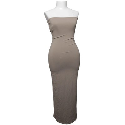 Meshki, Maxikleid, Größe: S, Beige, Elasthan/Polyamid, Einfarbig, Damen #3cZ
