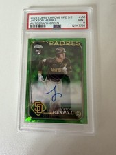2024 Topps Chrome Update Series Sapphire Edition Jackson Merrill Green /99