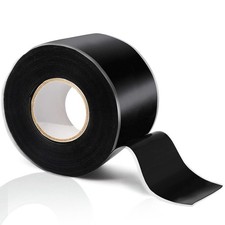 Grip Tape - Silicone Tape, for Handles, Rubber Wrap 20FT, Black