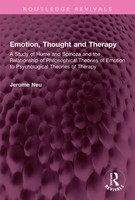 Emotion, Thought And Therapy Jerome Neu Taschenbuch Einband - Flex.(Paperback)