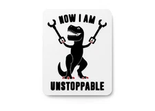 I Am Unstoppable | Funny Motivational Sign for Home or Office Decor