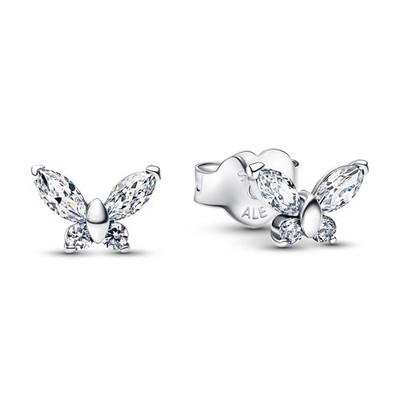 PANDORA Schmuck Damen-Ohrstecker Schmetterling Ohrringe Silber 294263C01