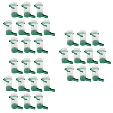 3 PCS Bird Cage Water Dispenser Cup Feeder for Caged Birds Parakeet