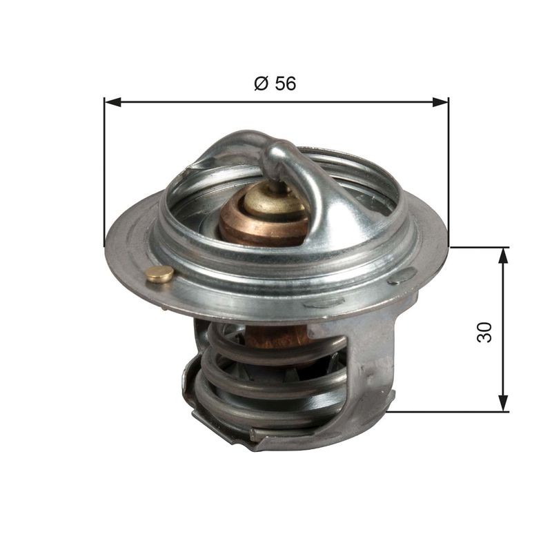4x ✅Fits GATES-TERMOSTATY TH50482G1 THERMOSTAT CARTRIDGE 82C ⭐UK Seller⭐ - Image 21