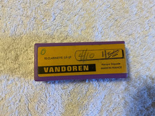 Vintage Vandoren Clarinet Bamboo Reeds 5