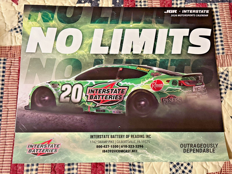 Christopher Bell - Interstate Batteries Racing Calendar