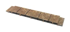 1:87 Ho Scale Rusty Flat Steel Load/decor- 2 plate stack (5in) (Real Rust)