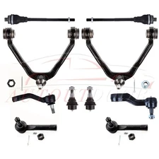 Front Control Arm Ball Joint Tie Rod End Kit Fit For 2000-2007 Chevrolet Tahoe