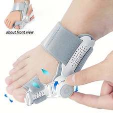 Adjustable Hallux Valgus Bunion Corrector Splint Straightener Toe PainRelief NHS