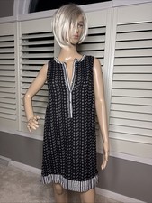 ANN TAYLOR LOFT Small Dress Tribal Sleeveless Comfort Loungewear