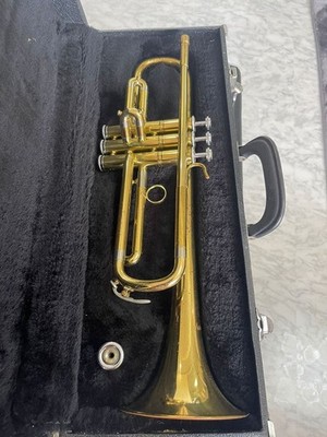 Maxtone Trumpet Bb with Case and Mouthpiece, Used, Slight Damage