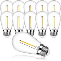 S14 LED GlüHbirne 1W Warmweiß 2700K Kunststoff E2