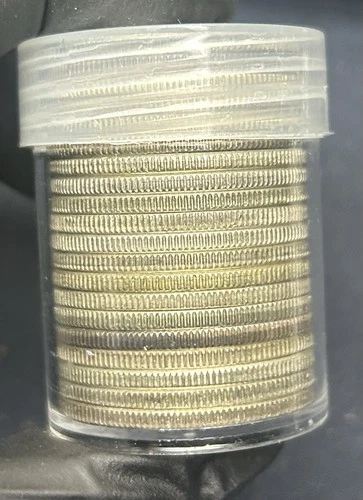 Roll Of 20 40% 1965 Silver Kennedy Half Dollars 2 1967 & 1 69 23 XF-UNC Coins