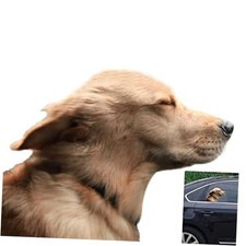Riders Golden Retriever Car Sticker Window Decal for Vehicles Dog Window