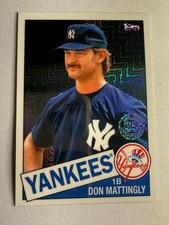 2020 Topps - 1985 Topps Chrome Baseball Don Mattingly #85C-28