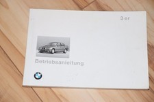 Betriebsanleitung / Bedienungsanleitung / Bordbuch  BMW E36 Cabrio
