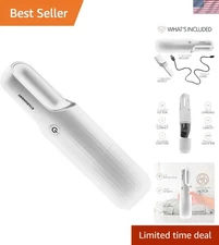 Ergonomic Handheld Vacuum Cleaner - Lightweight, Rechargeable, Stylish Design