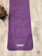Fitness Gear Purple Foam Non-Slip Exercise Mat for Yoga Gym Training