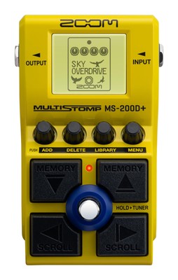 MS-200D+ MultiStomp Guitar Effects Pedal with 200 Drives & Distortions, Effec...
