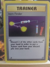 Item Finder 74/102 | Rare | Base Set | WOTC Pokemon TCG | LP