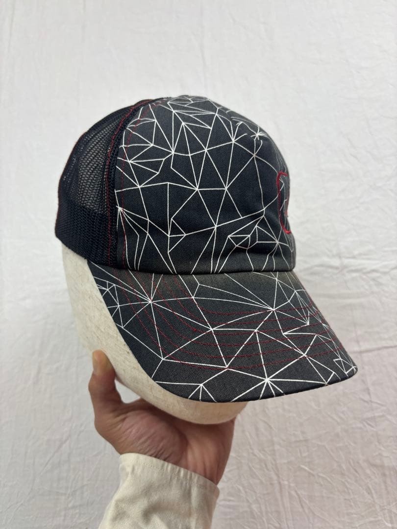 Volcom 90S  Geometric Pattern Cap Black - image 3