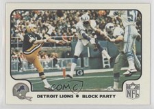1977 Fleer Teams in Action Detroit Lions Team (Block Party) #36 0nr3