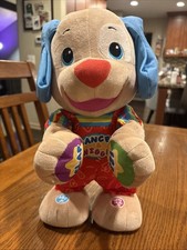 Dance And Wiggle Laugh Learn Puppy Dog Fisher Price Dances Talks Teaches ABC