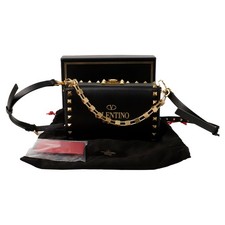 Alcove Rockstud Shoulder Crossbody Bag Women Black One Size