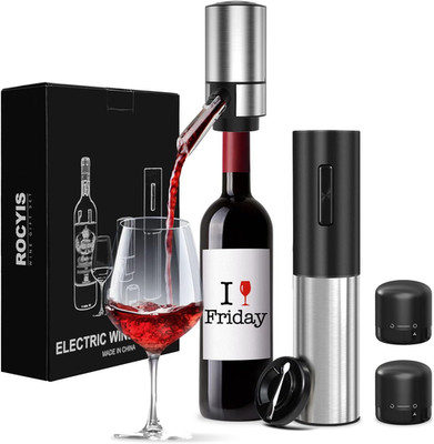 Wine Gifts-Electric Wine Opener and Aerator Set-Wine Dispenser Battery Operated,