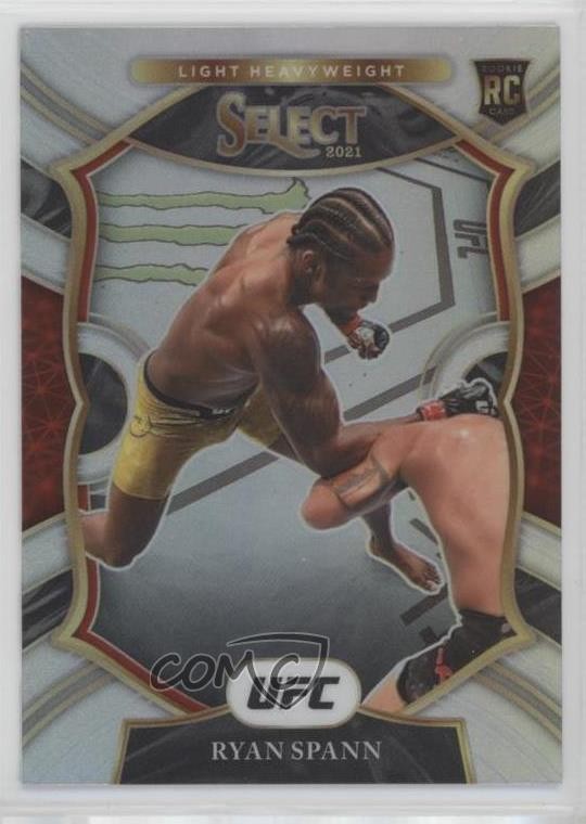 2021 Panini Select UFC Concourse Silver Prizm Ryan Spann #31 0c6
