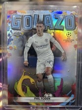PHIL FODEN 2021-22 Topps Chrome UCC #G-4 Golazo MANCHESTER CITY