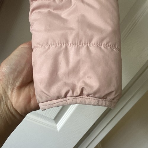 North Face Girls Reversible Mossbud Swirl Jacket - Pink - Size 6 - Picture 11 of 14