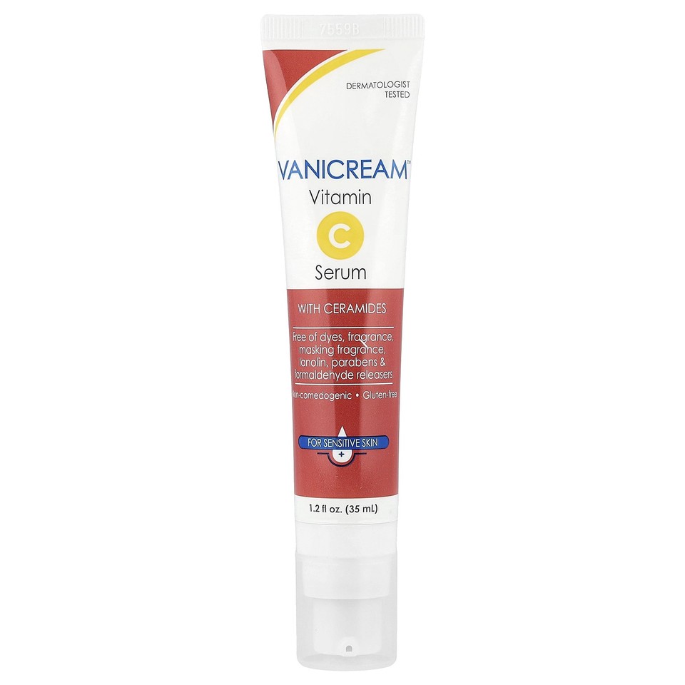 Vitamin C Serum with Ceramides, For Sensitive Skin, 1.2 fl oz (35 ml)